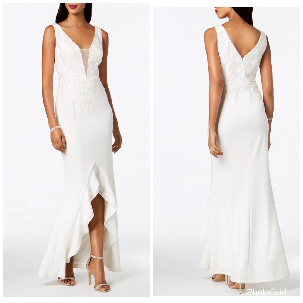 Adrianna Papell wedding dress